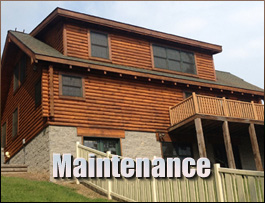  Hatteras, North Carolina Log Home Maintenance